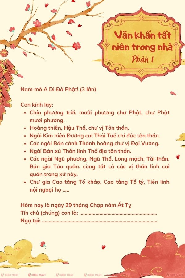 văn khấn cúng tất niên trong nhà - Hình 5