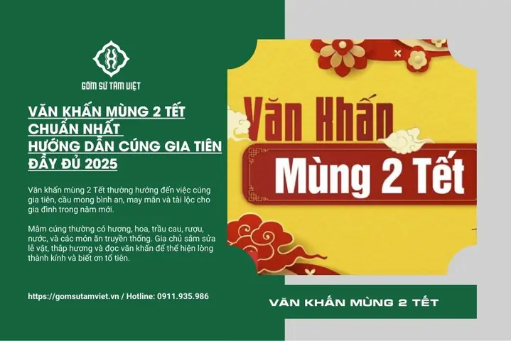 Văn Khấn Ngày Mùng 2 Tết 2025: Tổng Hợp Ý Nghĩa Và Phong Tục
