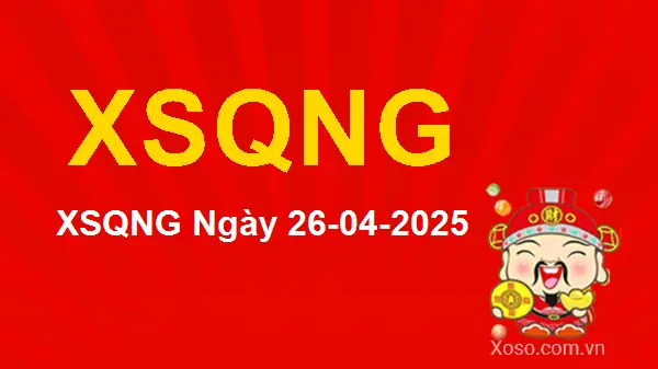 Xổ Số Quảng Nam Ngày 26 Tháng 04: Thông Tin Chi Tiết Và Hướng Dẫn Tra Cứu