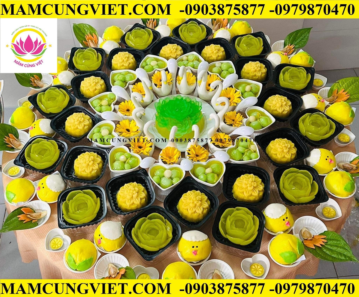 xôi chè cúng đầy tháng bé trai - Hình 2