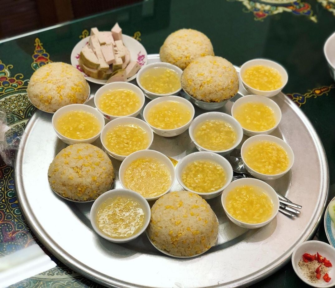 xôi chè cúng