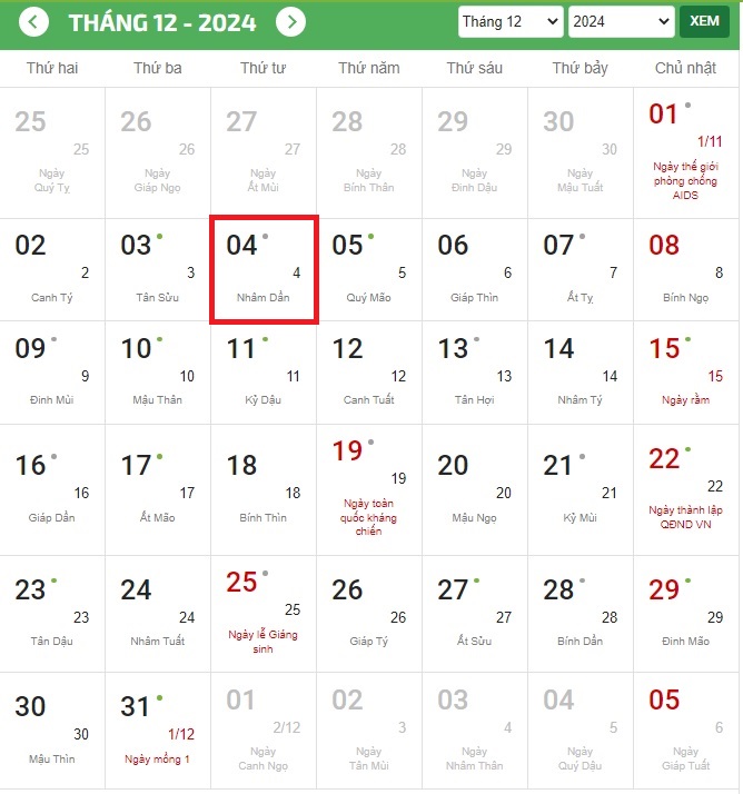 4 tháng 12 là ngày lễ gì - Hình 4