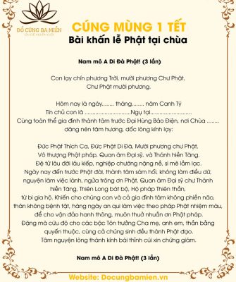 bài cúng ngày mùng 1 tết - Hình 4