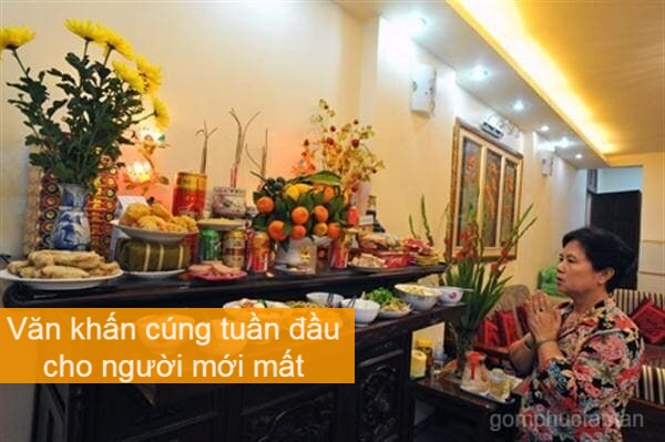 bài cúng tuần cho người mới mất - Hình 2