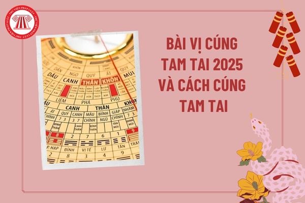bài vị cúng tam tai - Hình 2