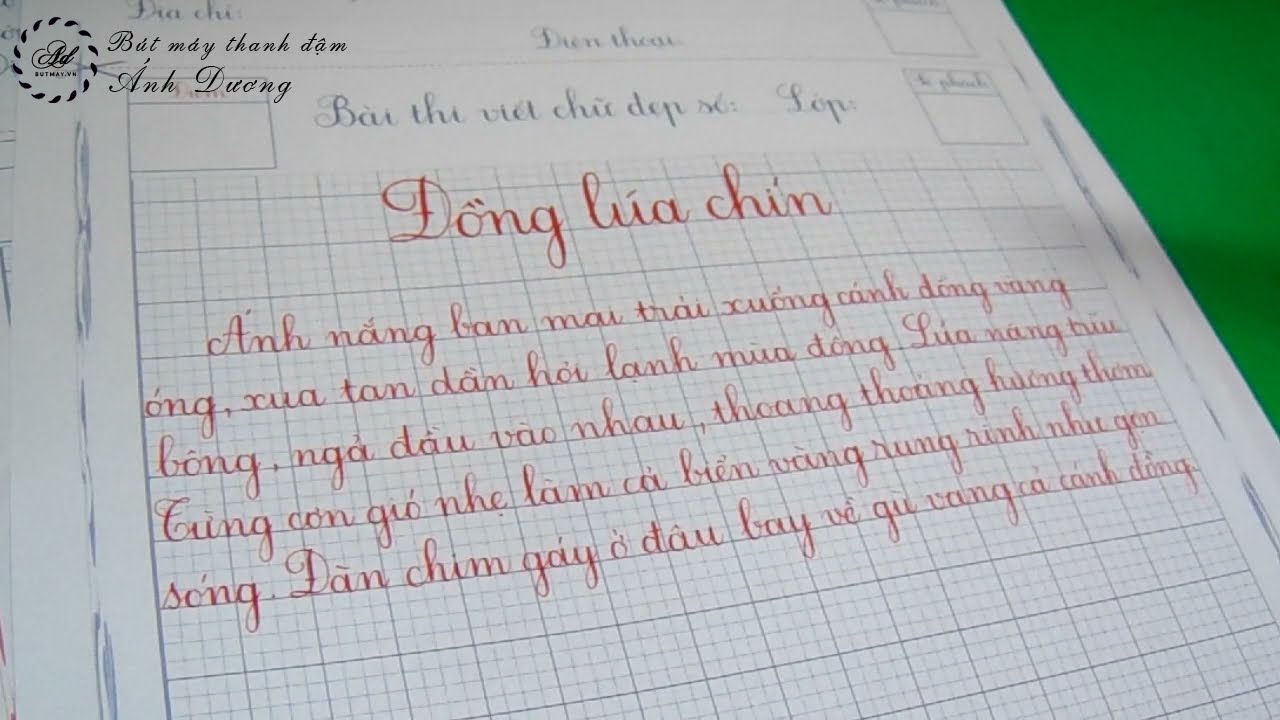 bài viết chữ đẹp lớp 2 - Hình 3