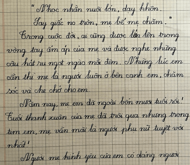 bài viết về ngày 20 10 - Hình 3