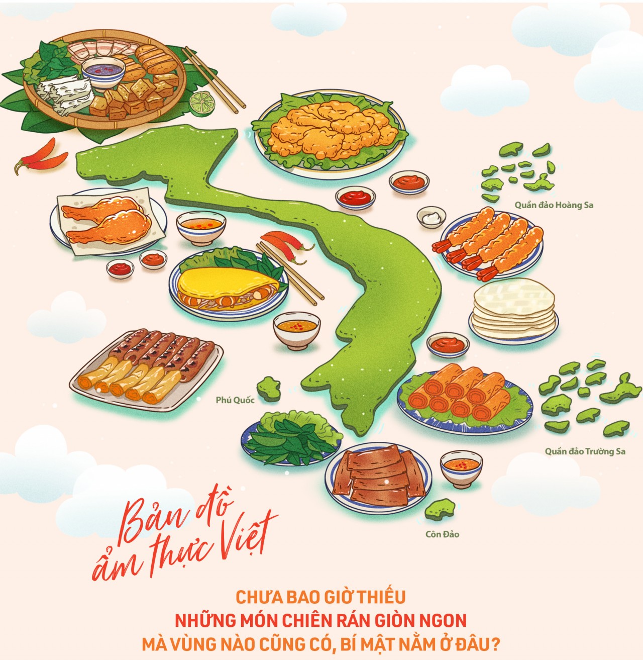 bản đồ ẩm thực việt nam