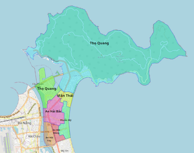 bản đồ bán đảo sơn trà - Hình 3