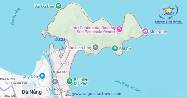 bản đồ bán đảo sơn trà - Hình 5