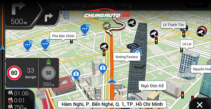 bản đồ chỉ đường lái xe - Hình 2