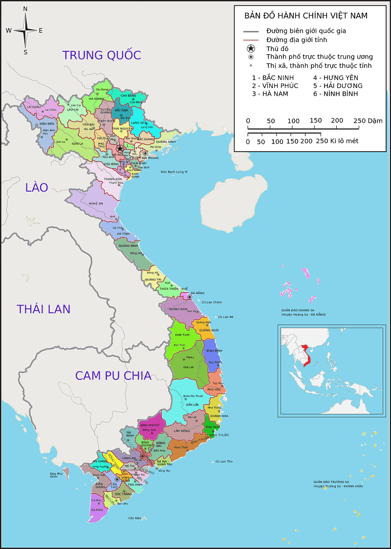 bản đồ địa giới hành chính - Hình 3