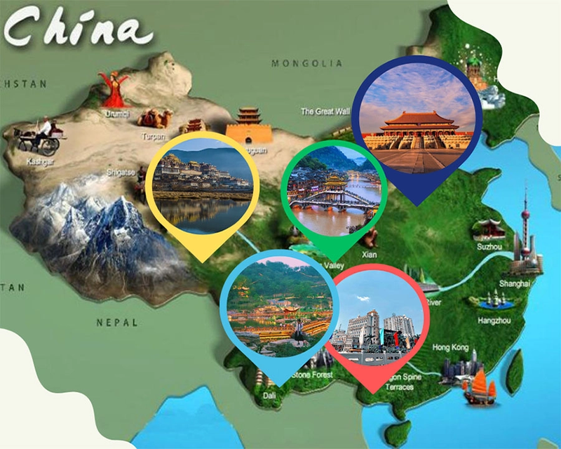 bản đồ du lịch trung quốc - Hình 3