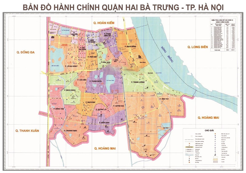 bản đồ quận hai bà trưng - Hình 3