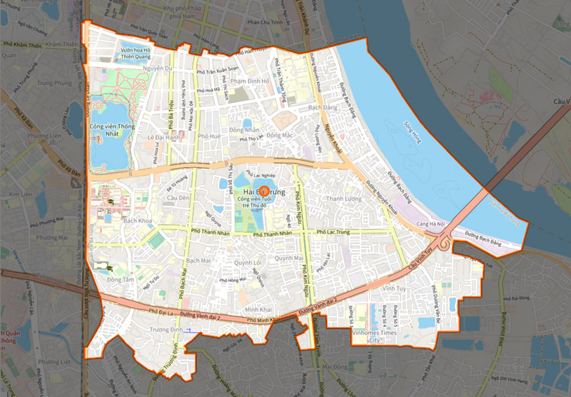 bản đồ quận hai bà trưng - Hình 5