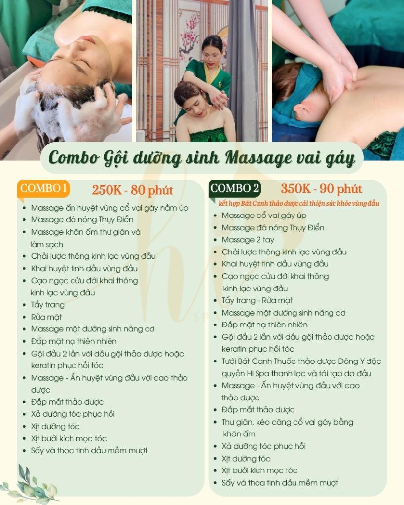 bảng giá gội đầu dưỡng sinh - Hình 2