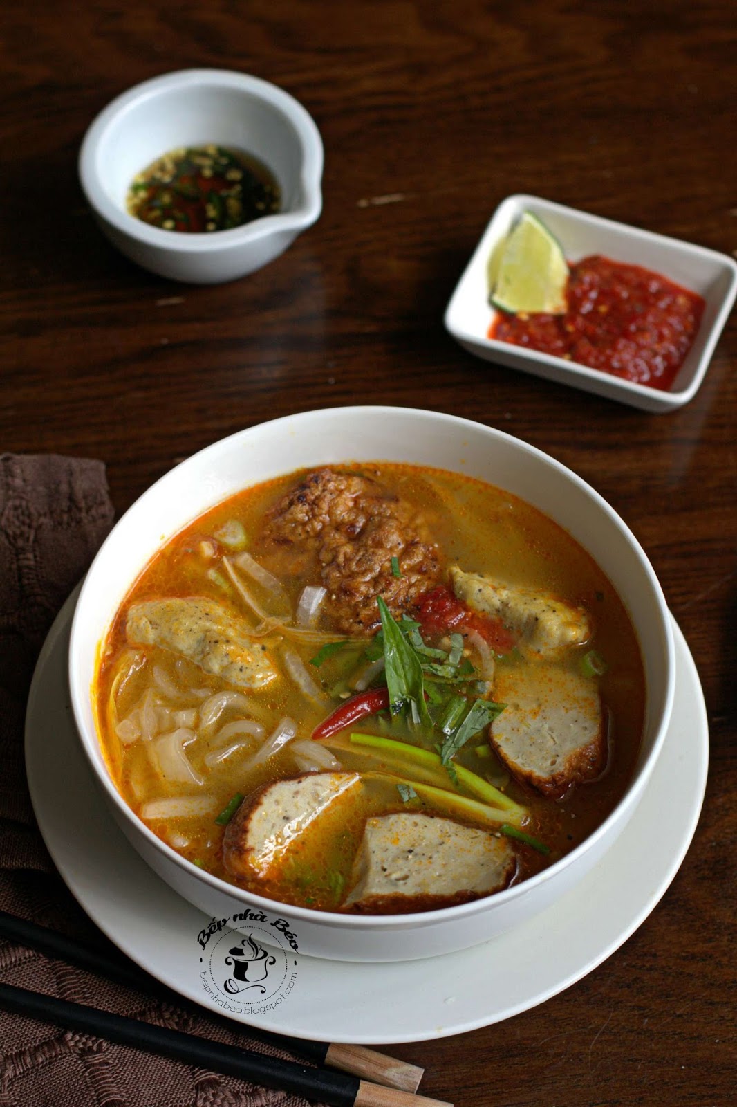 bánh canh bột lọc chả cá - Hình 2