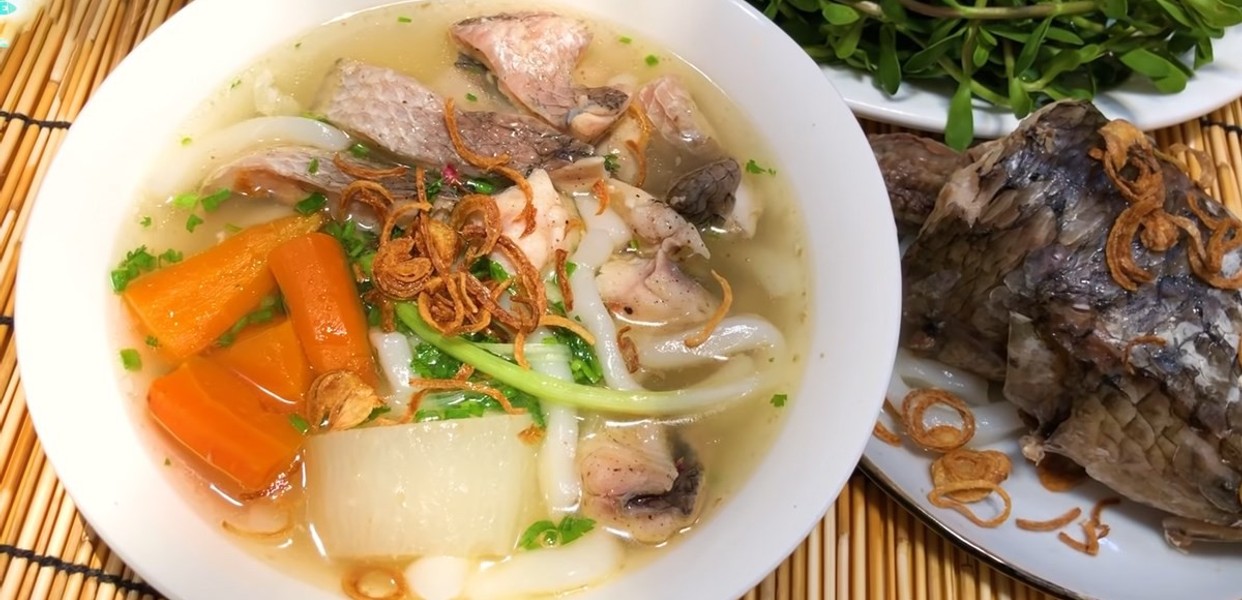 bánh canh cá lóc hoàng diệu