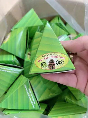 Bánh Ít Lá Gai Bình Định: Đặc Sản Dân Dã Với Hương Vị Đậm Đà