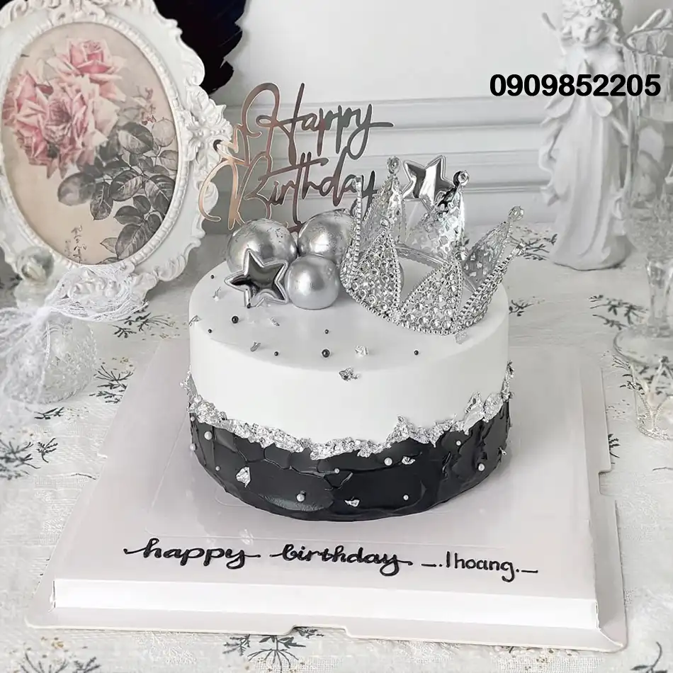 bánh kem sinh nhật sang trọng - Hình 3