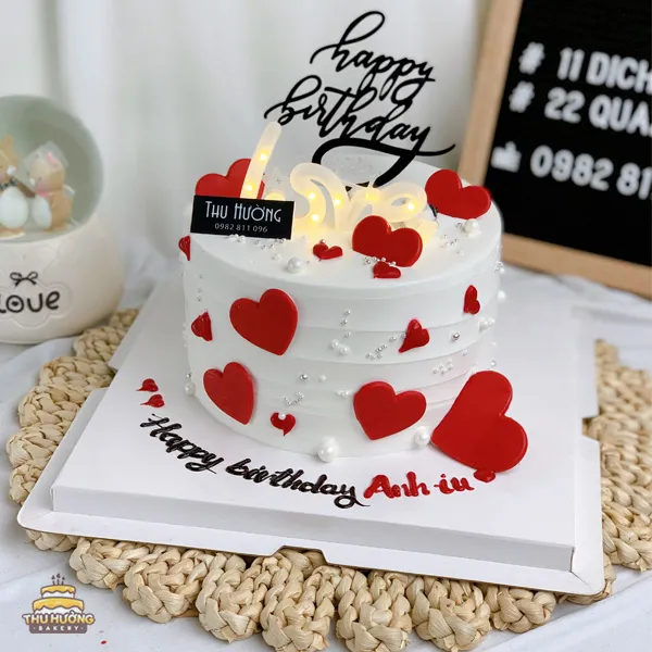 bánh kem sinh nhật vợ yêu - Hình 3