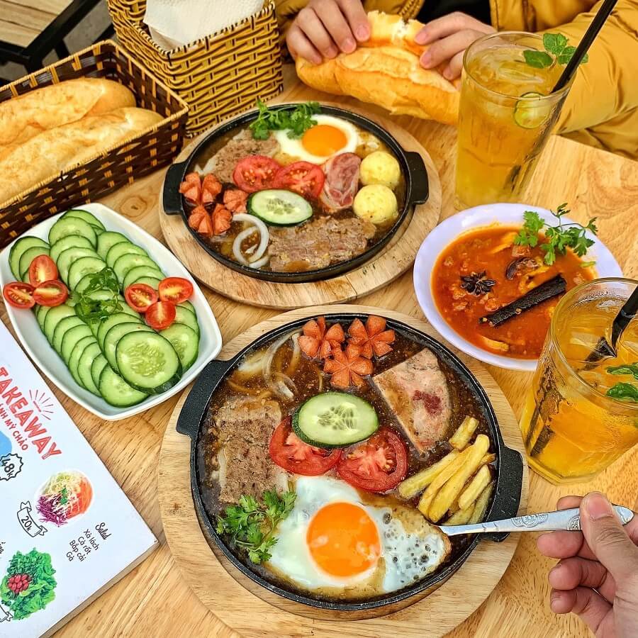 bánh mì áp chảo gần đây - Hình 4