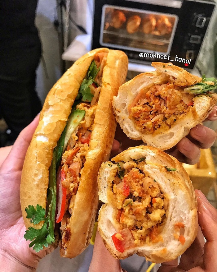 bánh mì dân tổ hà nội - Hình 5