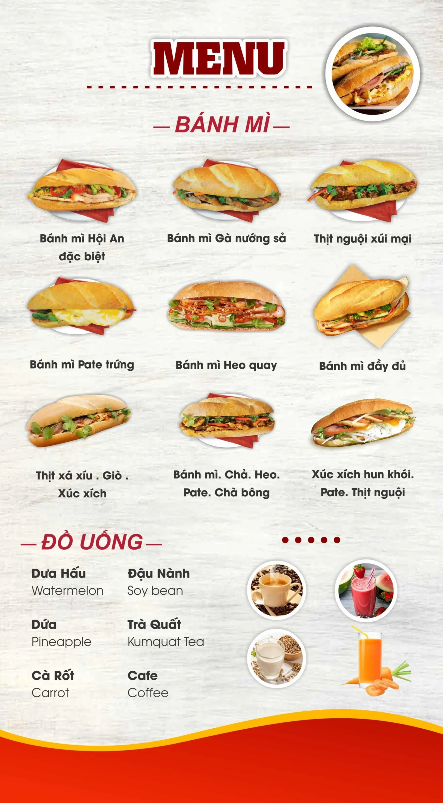 bánh mì hội an hà nội