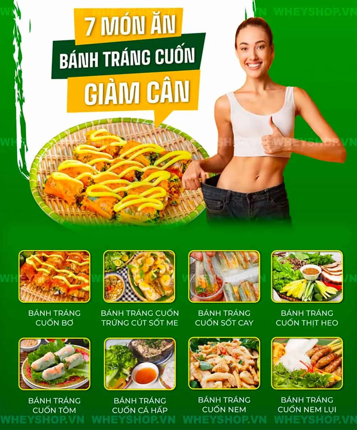 bánh tráng cuốn thịt heo bao nhiêu calo - Hình 2