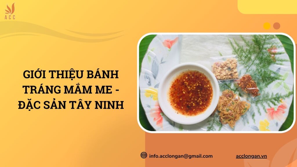 bánh tráng mắm me - đặc sản tây ninh - Hình 2