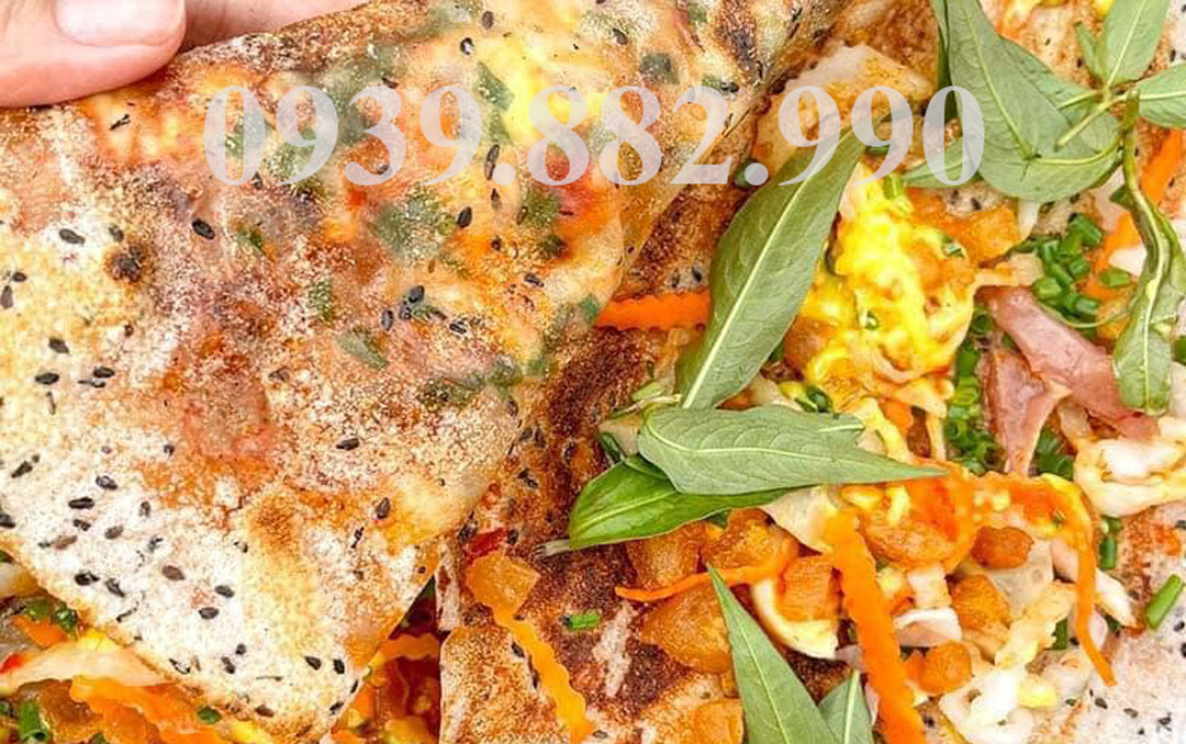 bánh tráng nướng mắm ruốc bình thuận - Hình 2
