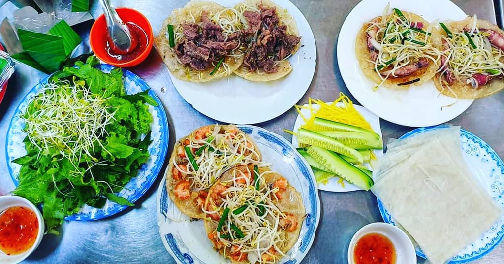 bánh xèo tôm nhảy gia vỹ - Hình 2
