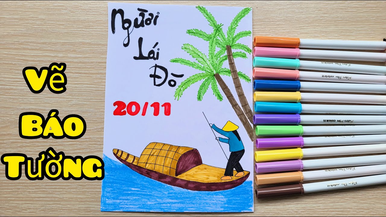 báo tường 20 11 người lái đò - Hình 5
