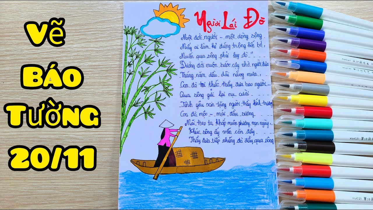 báo tường 20 11 người lái đò