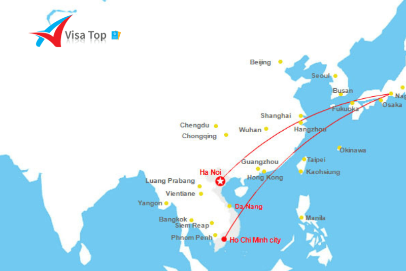 bay từ nhật về hà nội mất bao lâu
