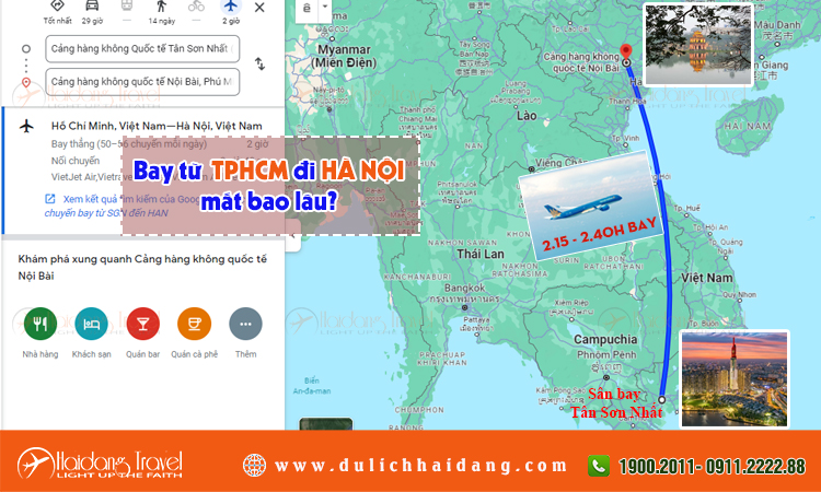 bay từ sài gòn ra hà nội mất bao lâu - Hình 2