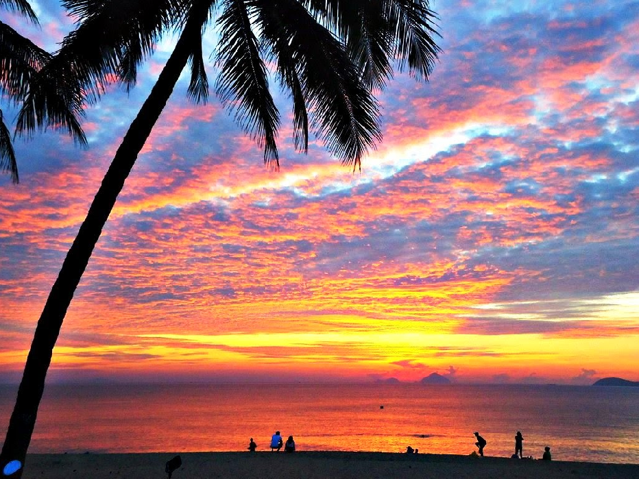 bình minh trên biển nha trang - Hình 3