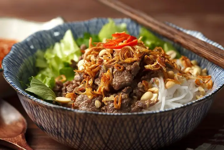 bún bò nam bộ bà bà - Hình 2