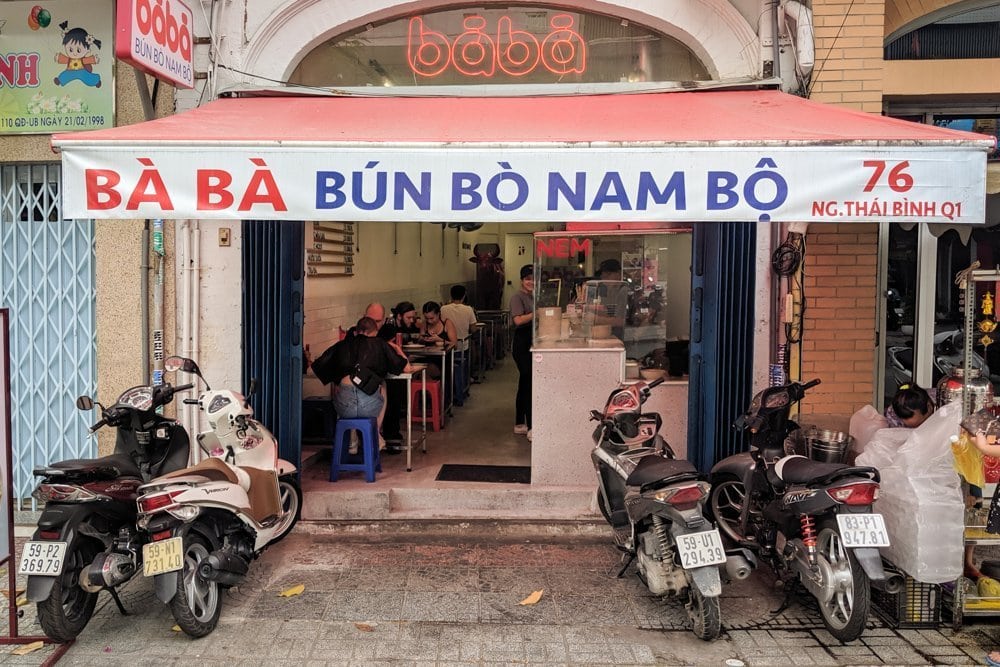 bún bò nam bộ bà bà - Hình 3