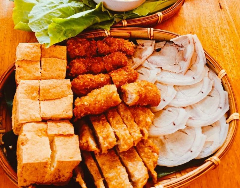 bún đậu mắm tôm 3 miền trà vinh - Hình 1