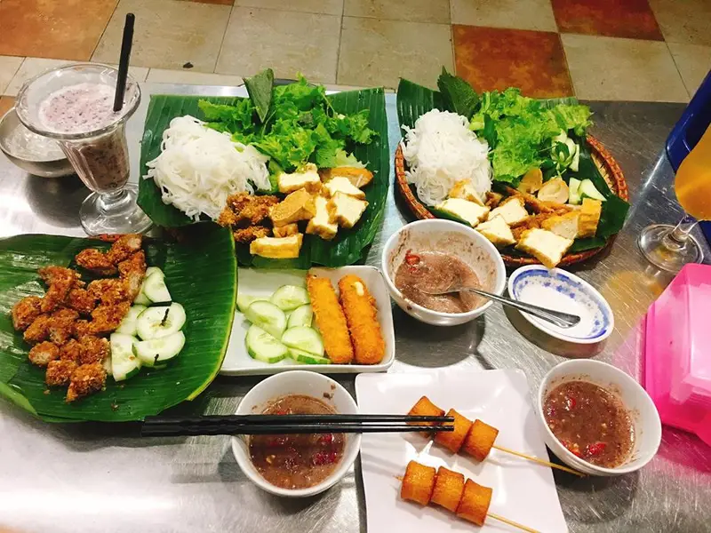 bún đậu mắm tôm cô thường - Hình 3