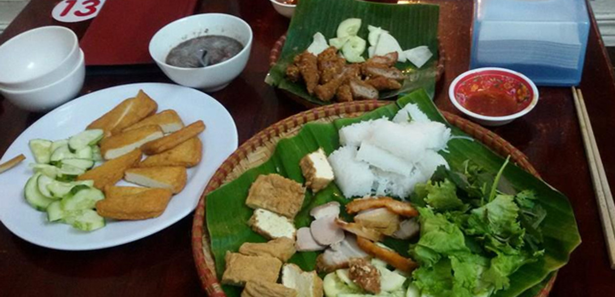 bún đậu mắm tôm cô thường