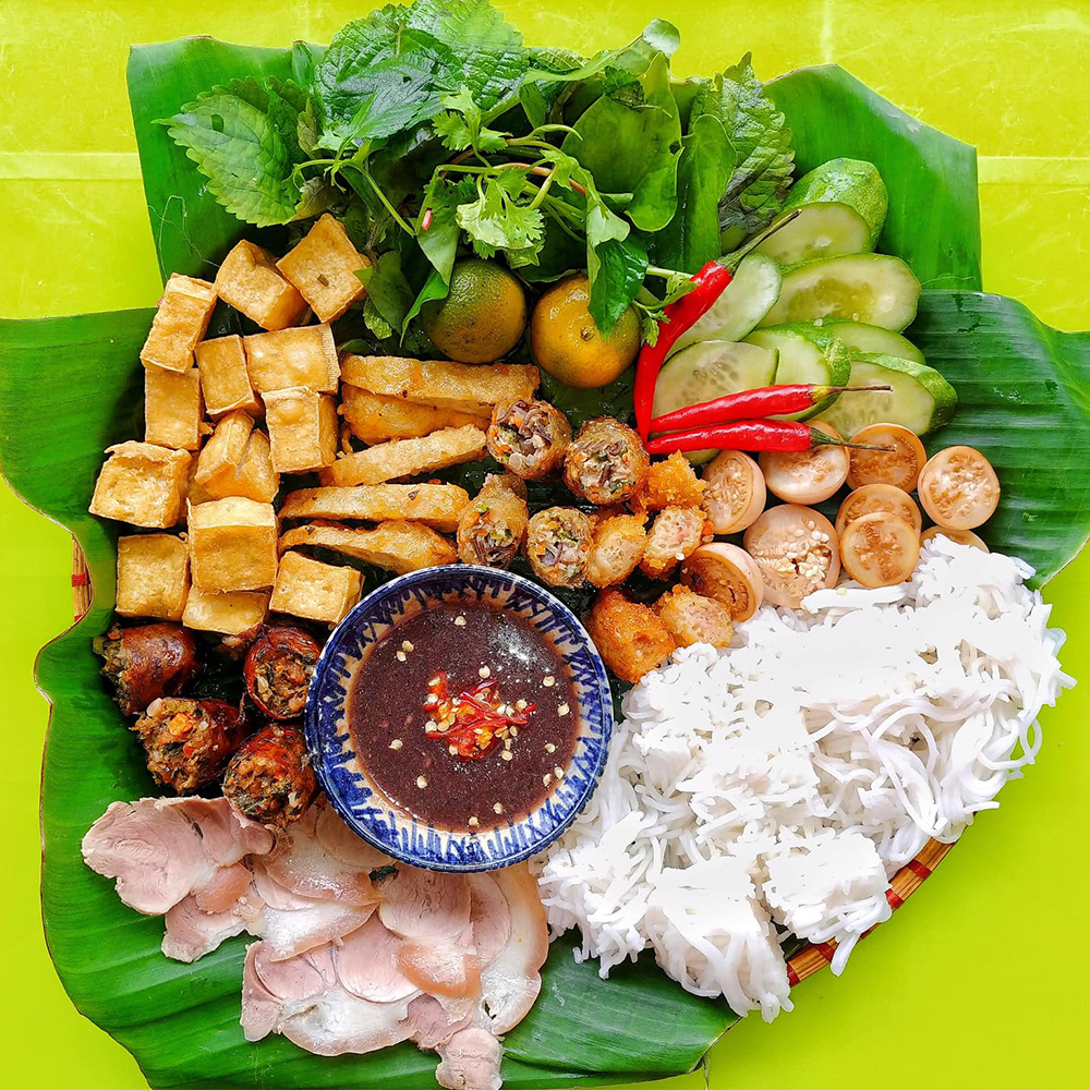bún đậu phố hoàng quốc việt - Hình 2