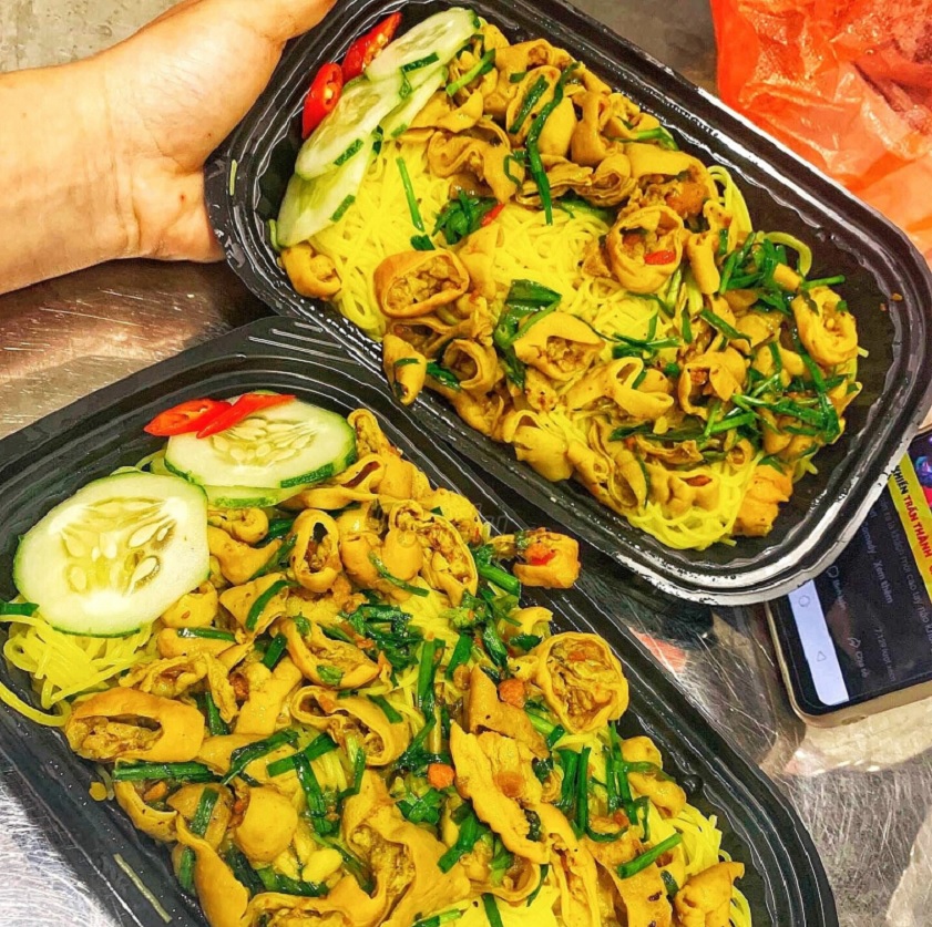 bún lòng xào nghệ đà nẵng - Hình 1