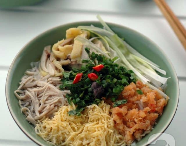bún thang ngon nhất hà nội - Hình 2