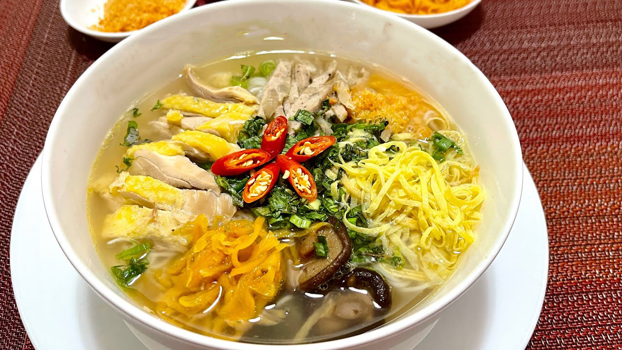 bún thang ngon nhất hà nội - Hình 3