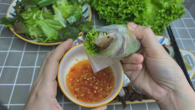 cá chim hấp cuốn bánh tráng - Hình 3