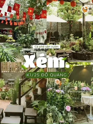 Top 6 Quán Cà Phê Sân Vườn Đà Nẵng Cho Trải Nghiệm Healing Cực Chill