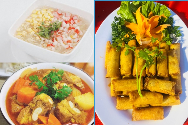 các món an liên hoan lớp đơn giản - Hình 3