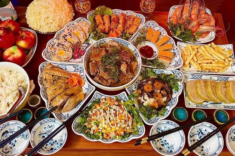 các món an liên hoan lớp đơn giản - Hình 5